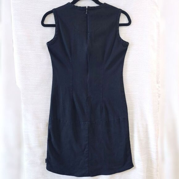 Emily The Strange Rare Vintage Y2K Black & Red Goth Dress Sample Medium Large - Picture 4 of 14